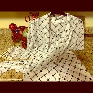 NewYork&Co lg shirt, sz6 pant